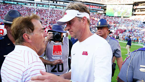 Nick Saban, Lane Kiffin